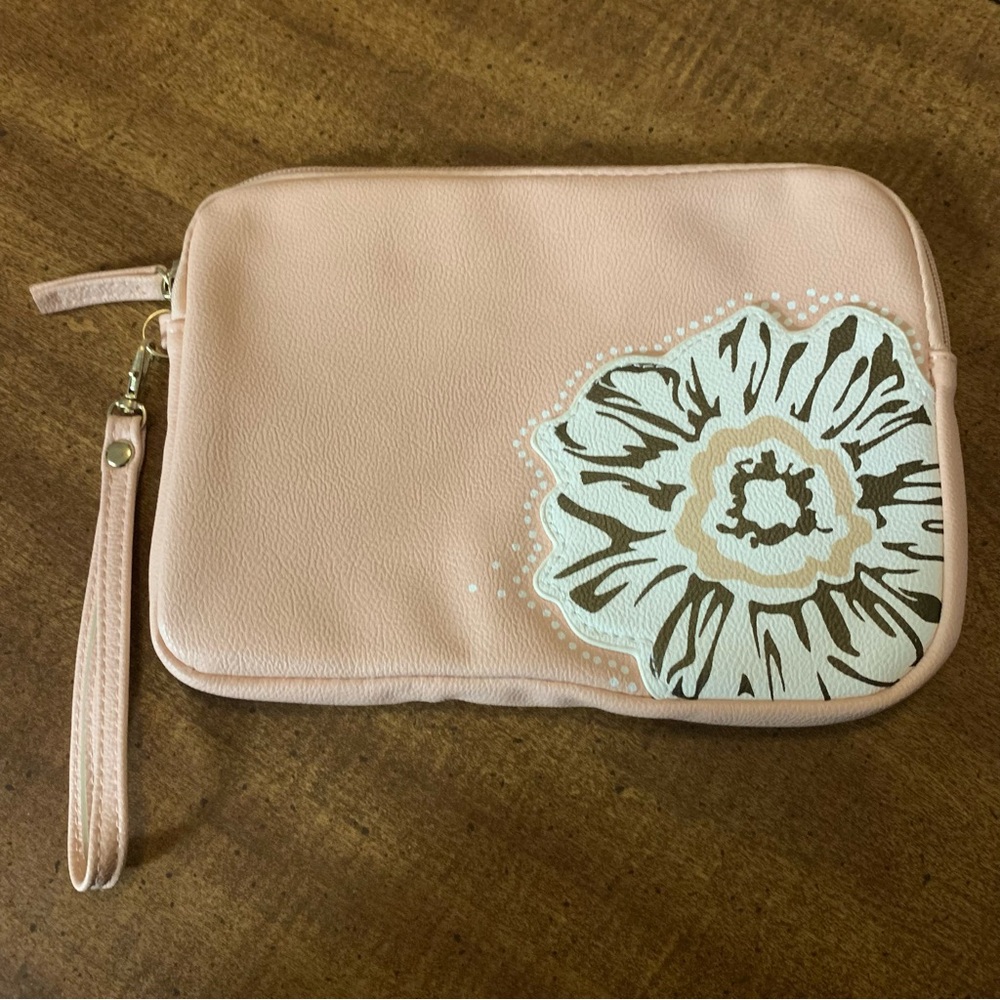 Pink Flower Wallet